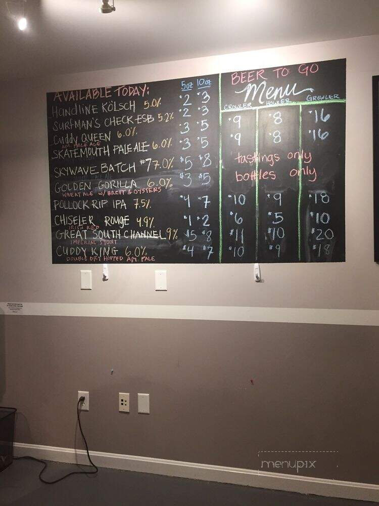 Devil's Purse Brewing Company - Dennis, MA menu_pic