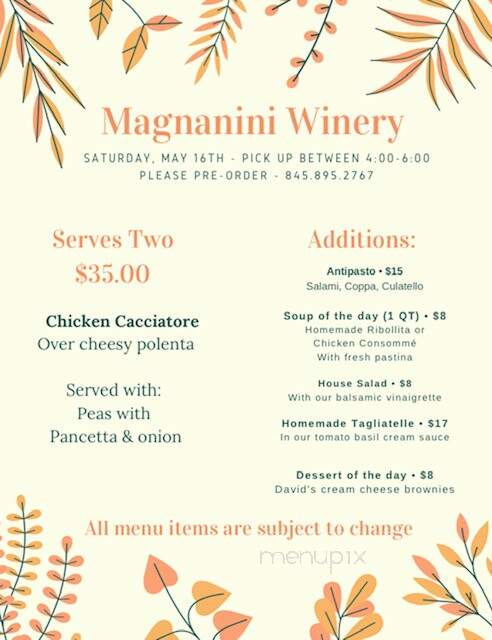 Magnanini Winery - Wallkill, NY