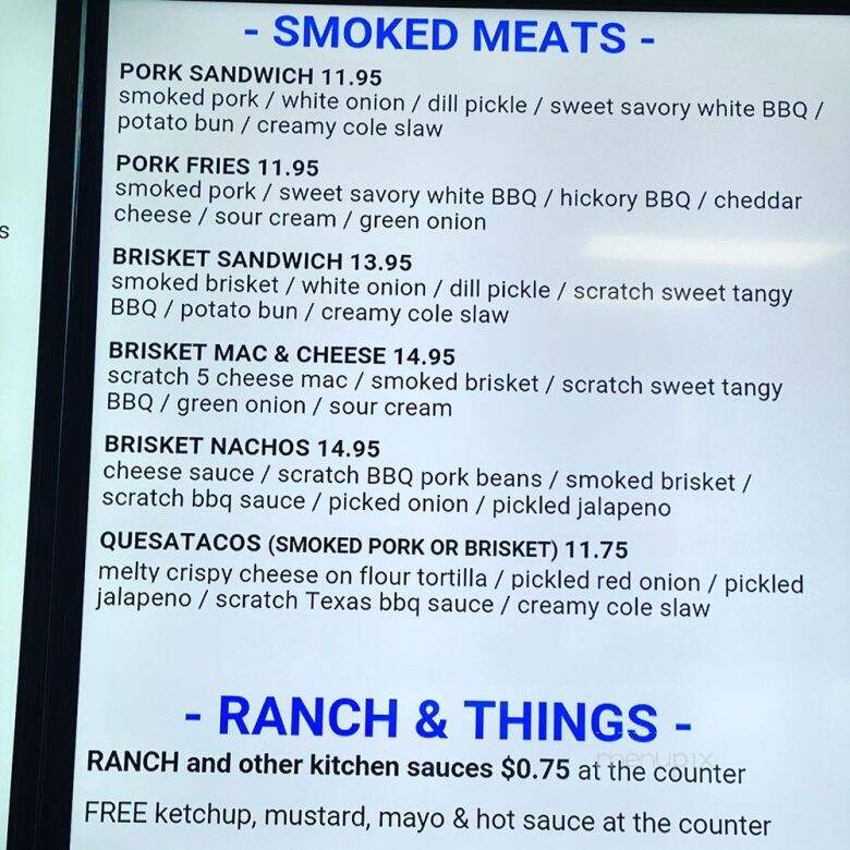 Thompson Brewing Company - Riverside, CA menu_pic
