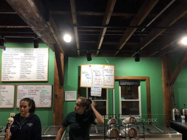 Sheldon's Ice Cream - Southampton, MA menu_pic