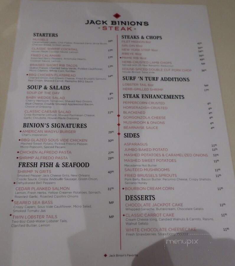Jack Binion's Steak House - Hammond, IN