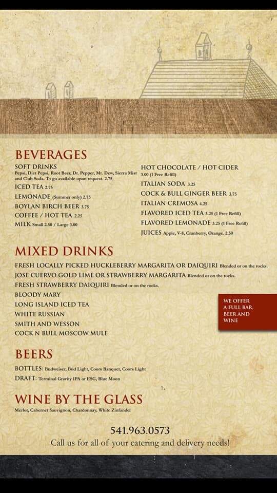 Cock & Bull Villa Roma - La Grande, OR menu_pic