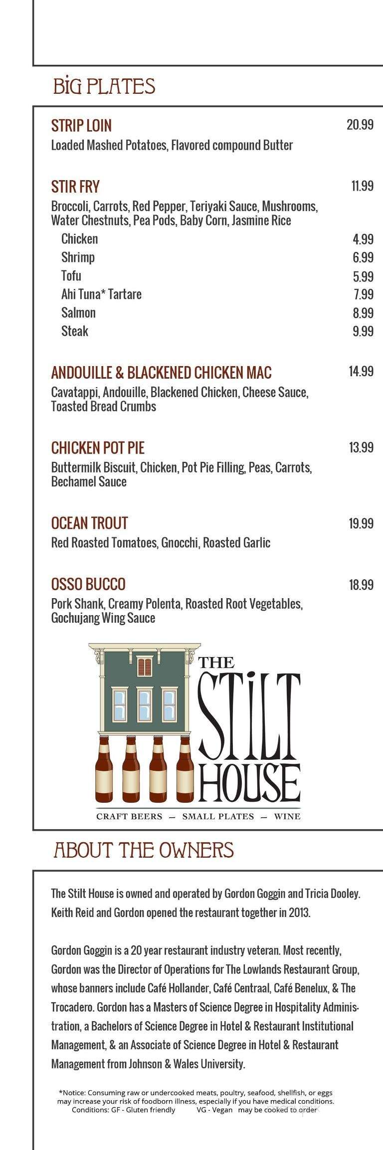 Stilt House Gastro Bar - Cedarburg, WI