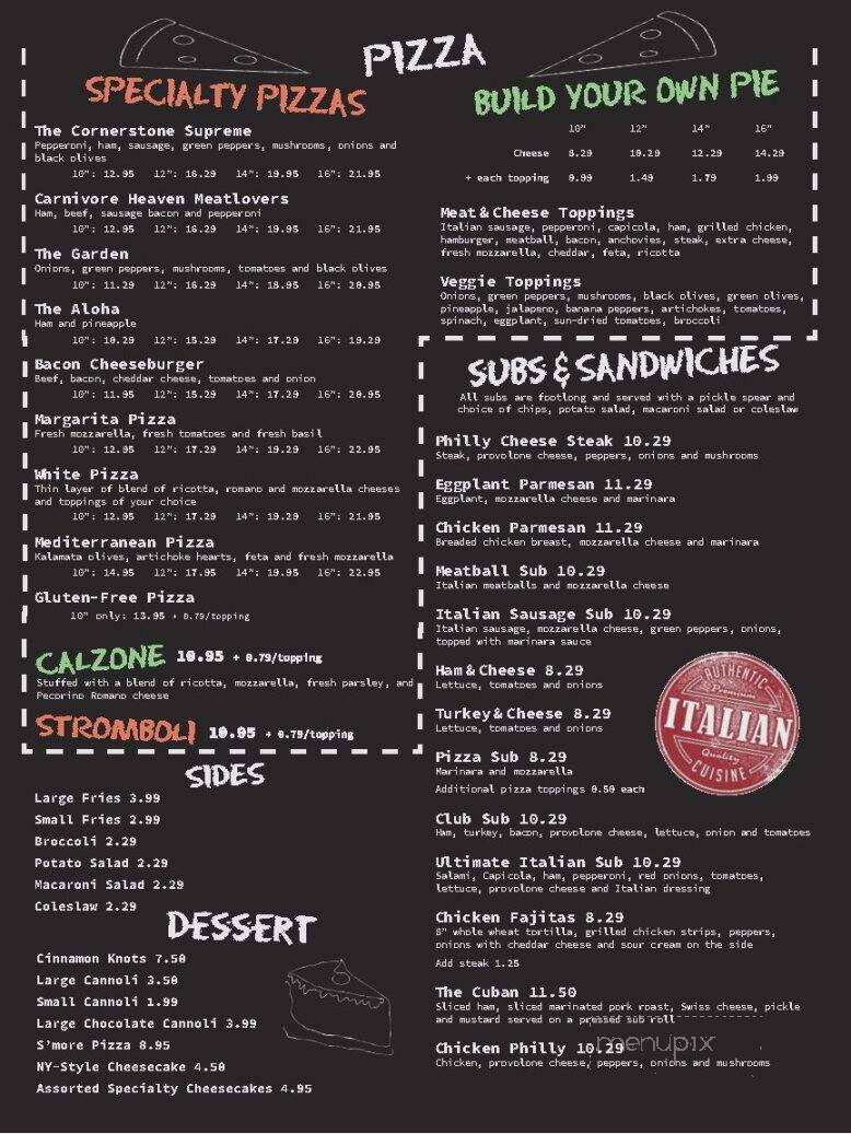 Nino's Pizzeria & Eatery - Sevierville, TN menu_pic