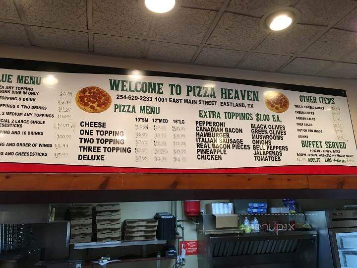 Pizza Heaven - Eastland, TX