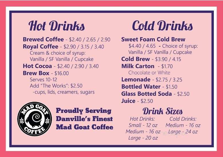 Royal Donut - Danville, IL menu_pic