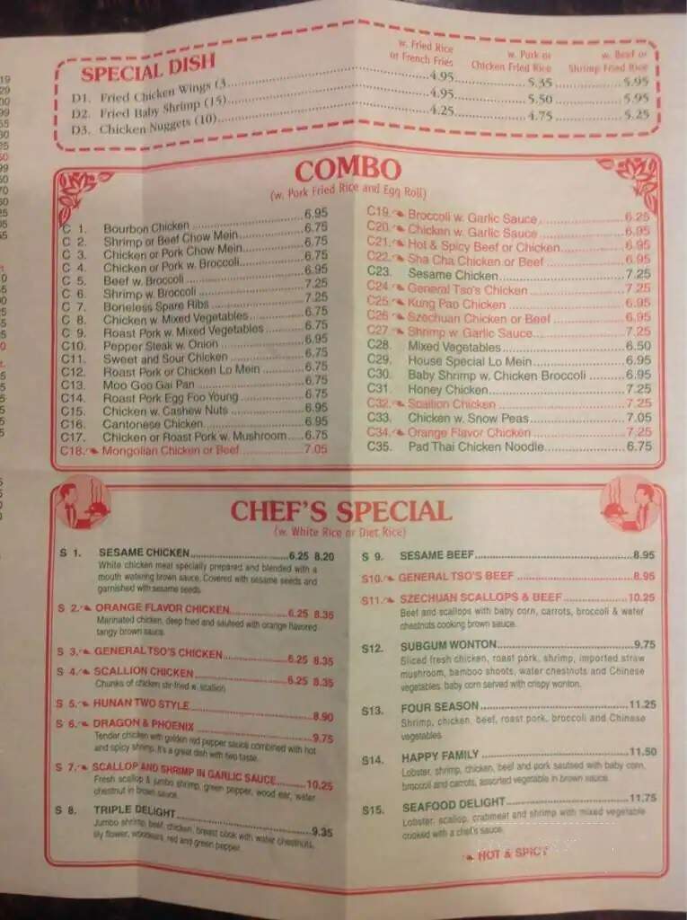 China Inn - Fort Mill, SC menu_pic