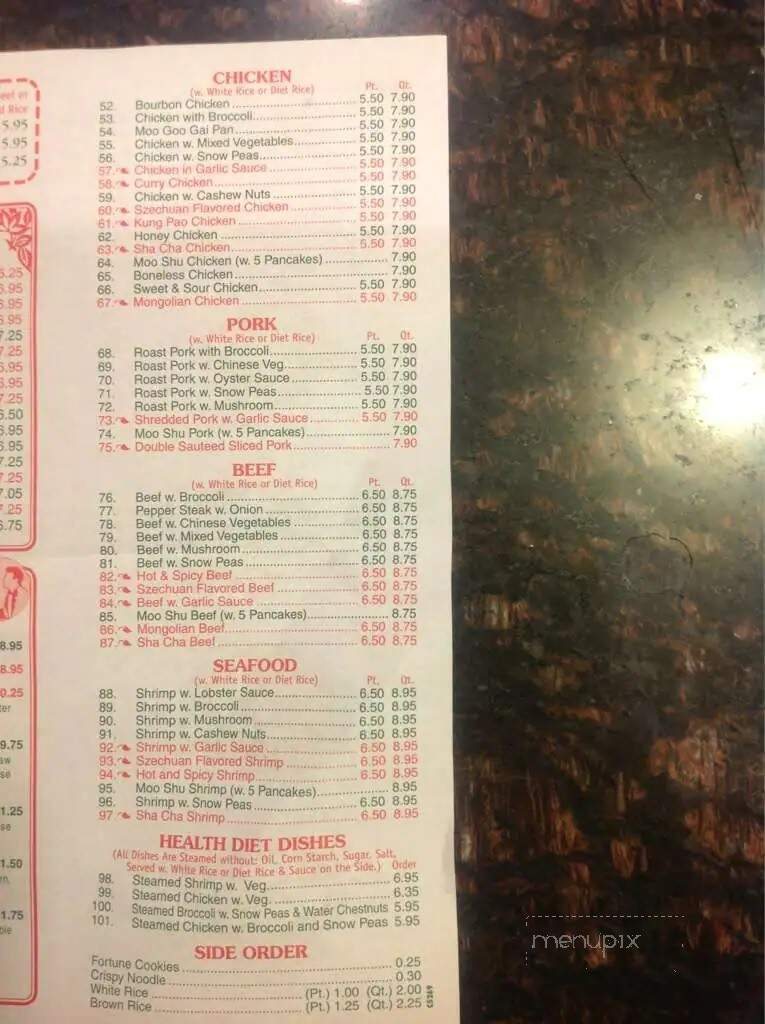China Inn - Fort Mill, SC menu_pic
