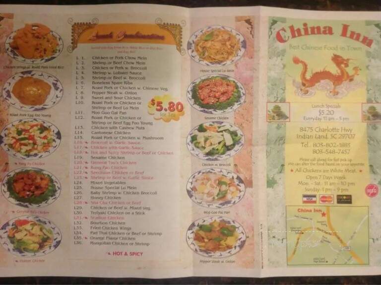 China Inn - Fort Mill, SC menu_pic