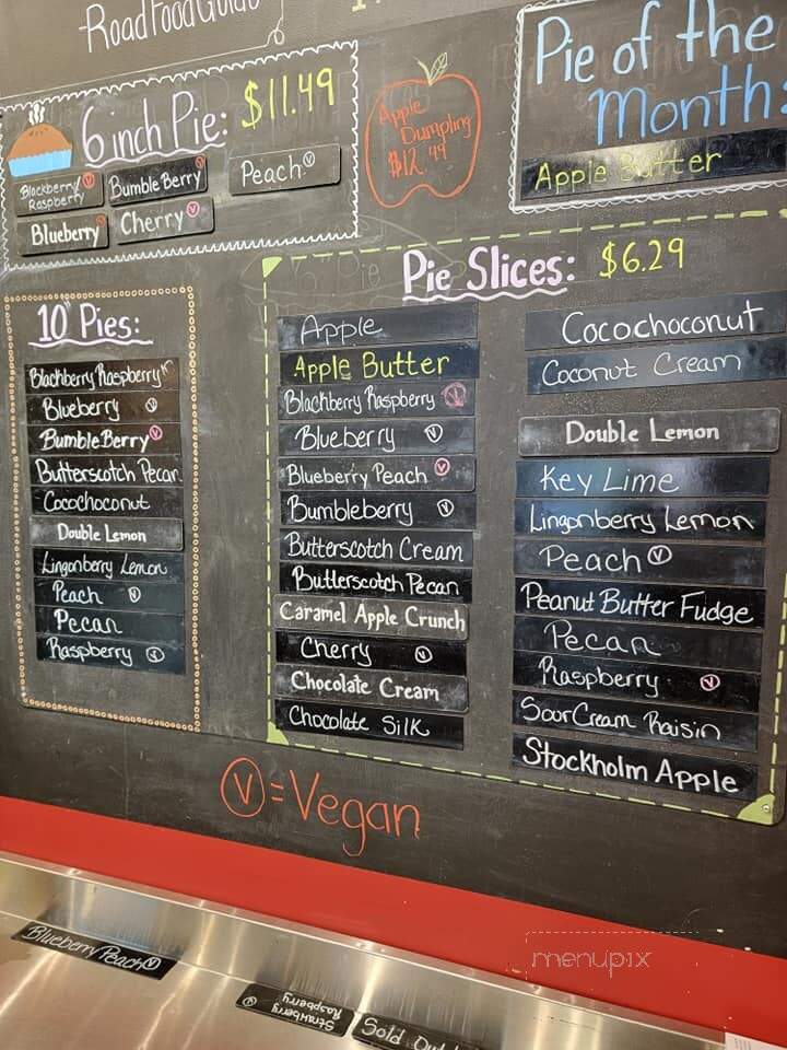 Stockholm Pie Company - Stockholm, WI menu_pic