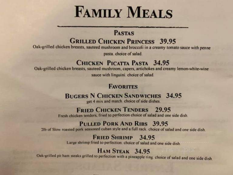 Ballyhoo Grill - Gainesville, FL menu_pic