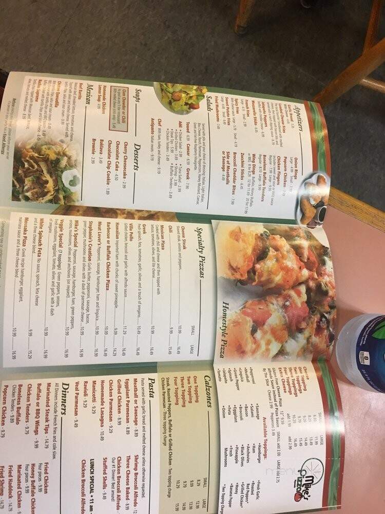 Mike's Pizza - Hyannis, MA menu_pic