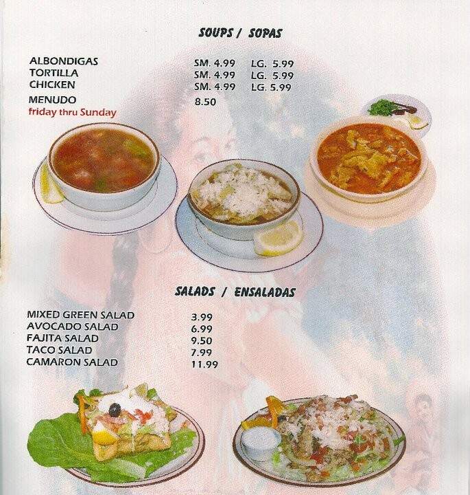 Los Lupes Restaurant - Mesquite, NV menu_pic