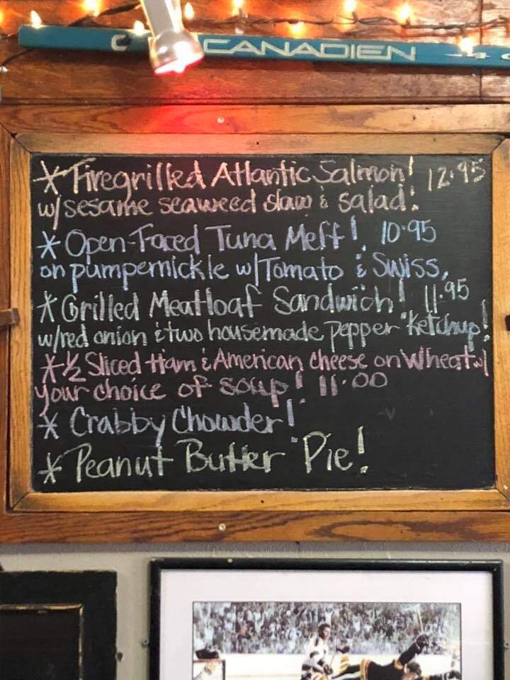 Horsefeathers - North Conway, NH menu_pic