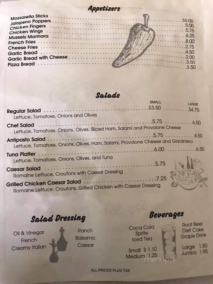 M & S Pizza II - Dover, NJ menu_pic