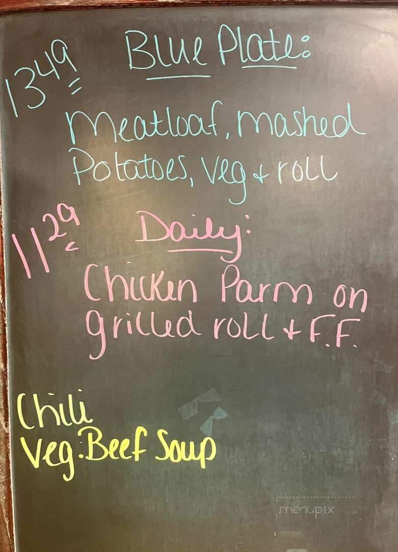 Bob's Diner - Bainbridge, NY menu_pic