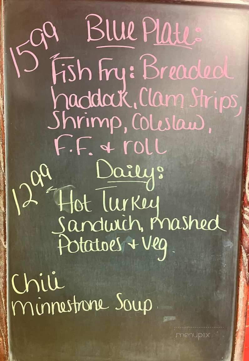 Bob's Diner - Bainbridge, NY menu_pic