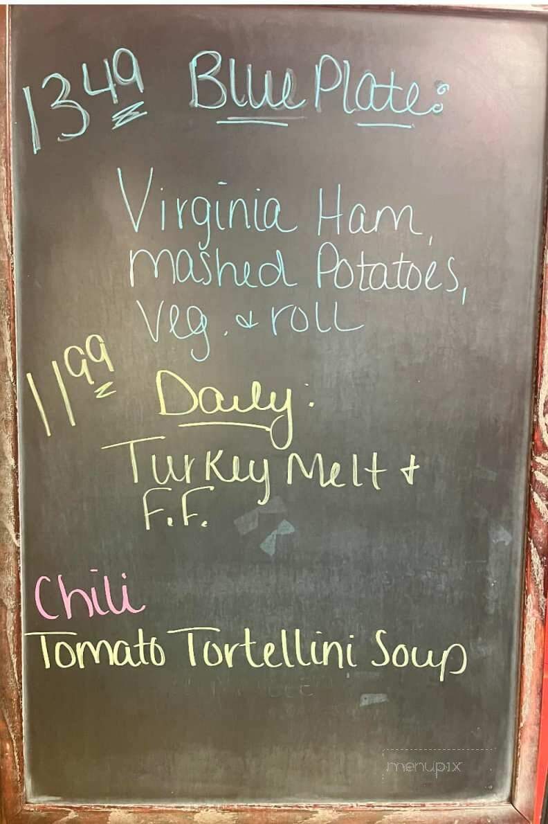 Bob's Diner - Bainbridge, NY menu_pic
