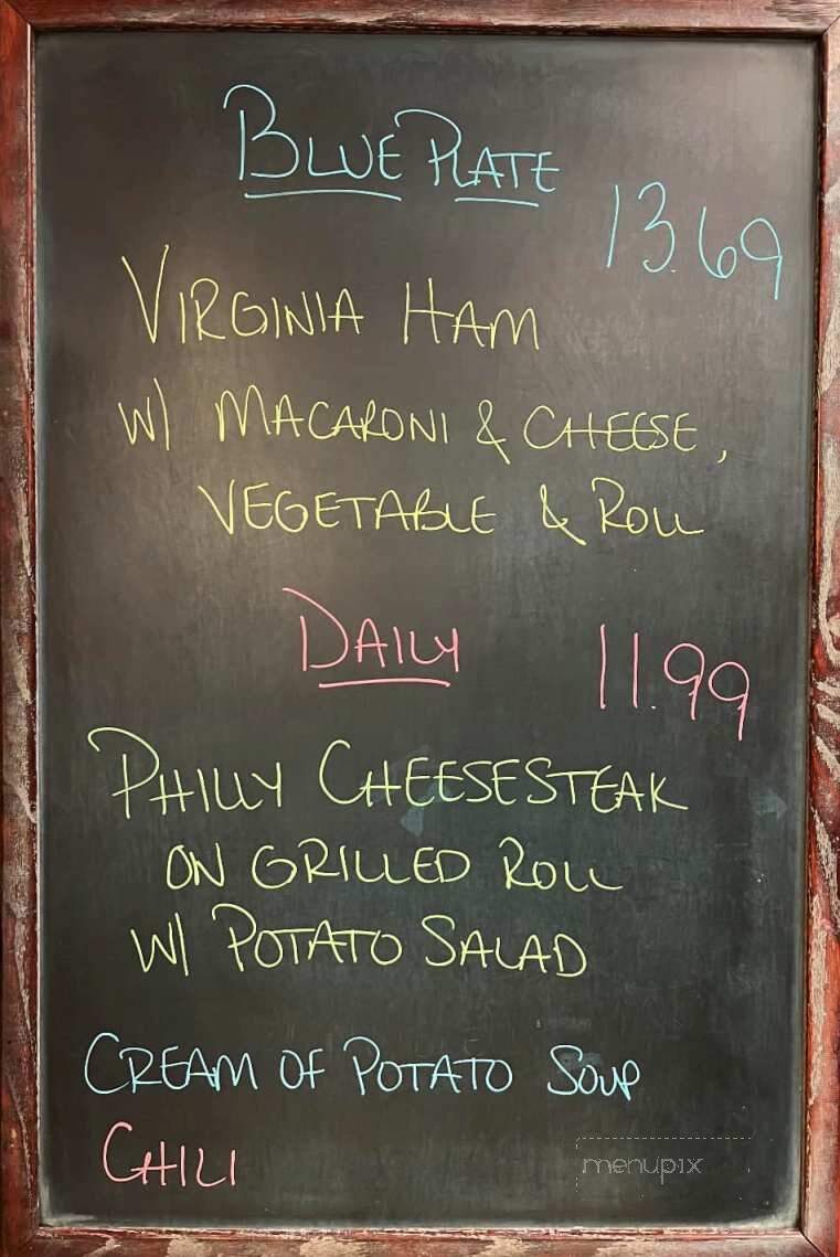Bob's Diner - Bainbridge, NY menu_pic