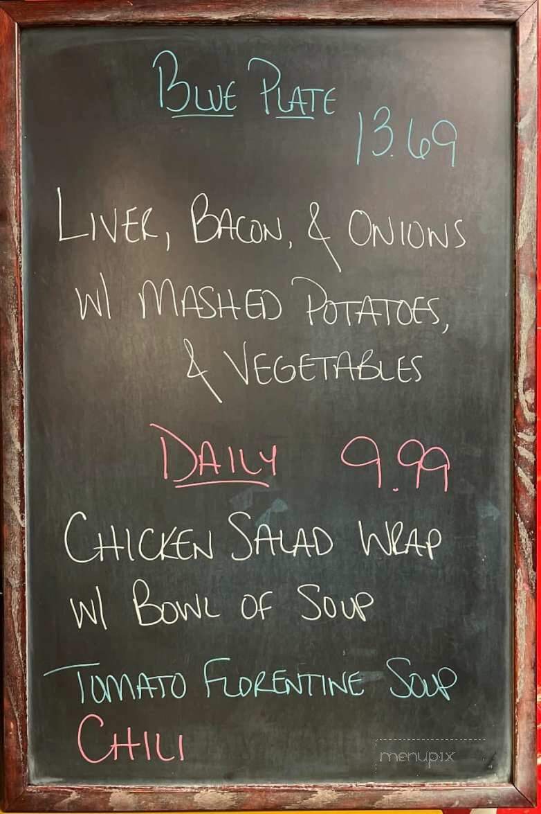 Bob's Diner - Bainbridge, NY menu_pic