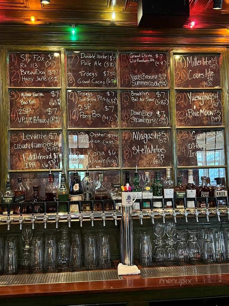 Stottsville Inn - Parkesburg, PA menu_pic
