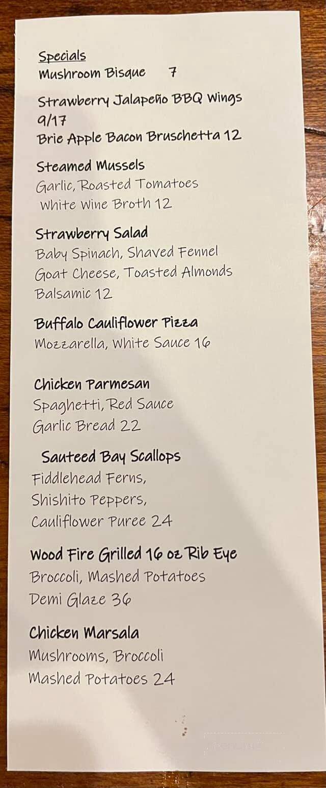 Stottsville Inn - Parkesburg, PA menu_pic