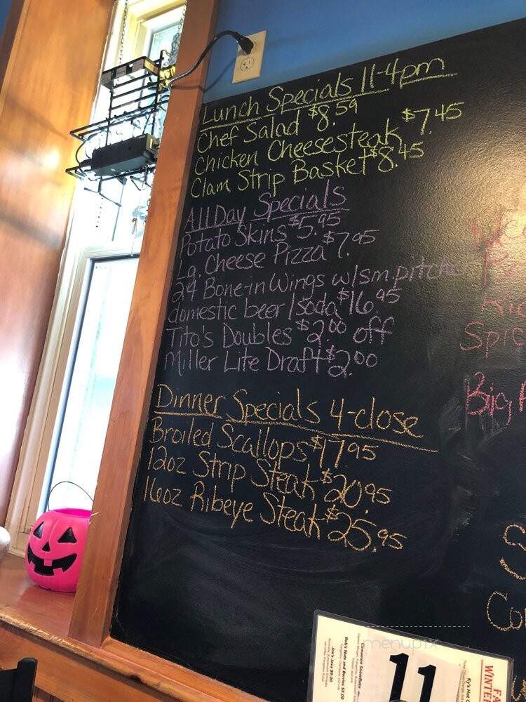 Westy Bar & Grill - Hamburg, PA menu_pic