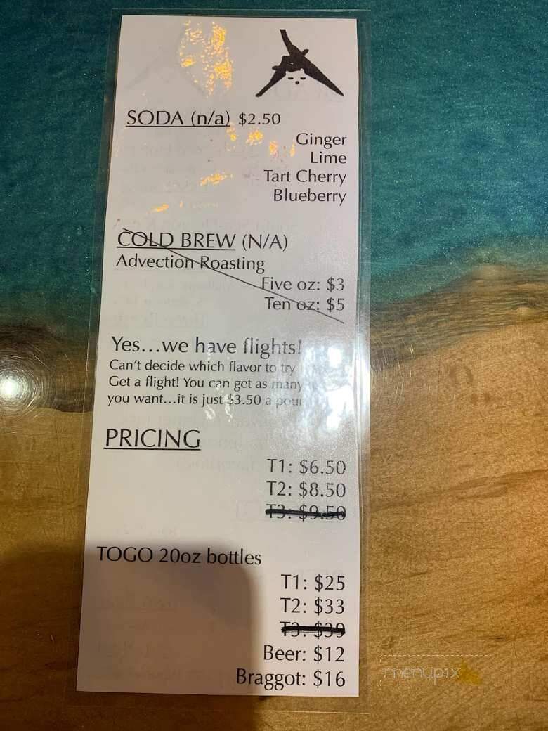 Arktos Meadery - Grand Rapids, MI menu_pic