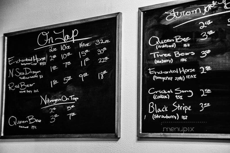 Arktos Meadery - Grand Rapids, MI menu_pic