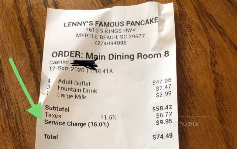 Lenny's Pancake House - Myrtle Beach, SC