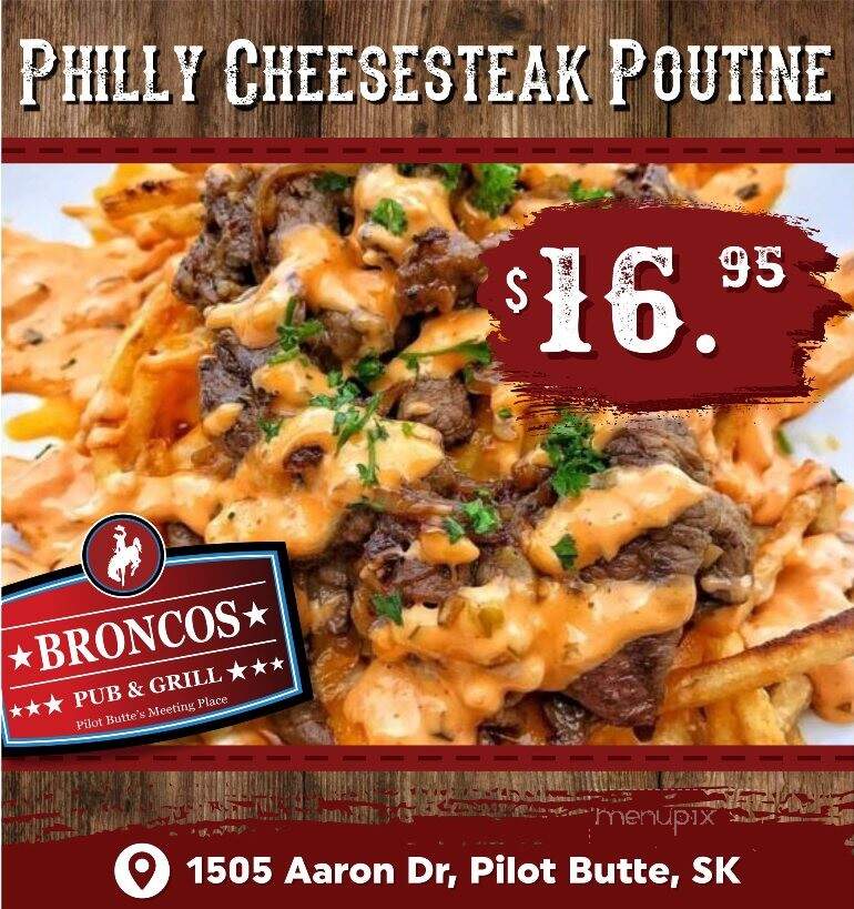 Broncos Pub and Grill - Pilot Butte, SK menu_pic