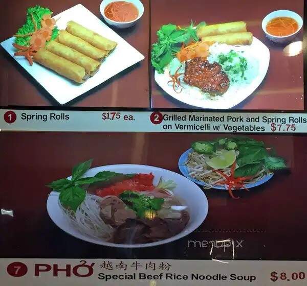 Kim Son Vietnamese - Vancouver, BC menu_pic
