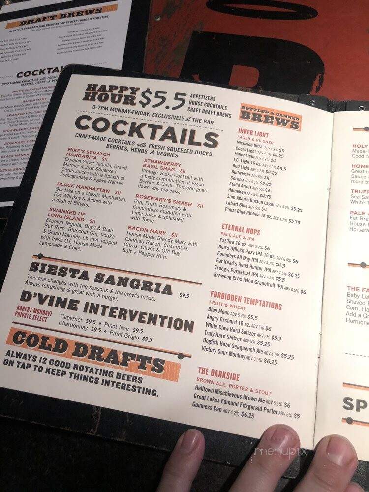 Burgatory - Cranberry Township, PA menu_pic