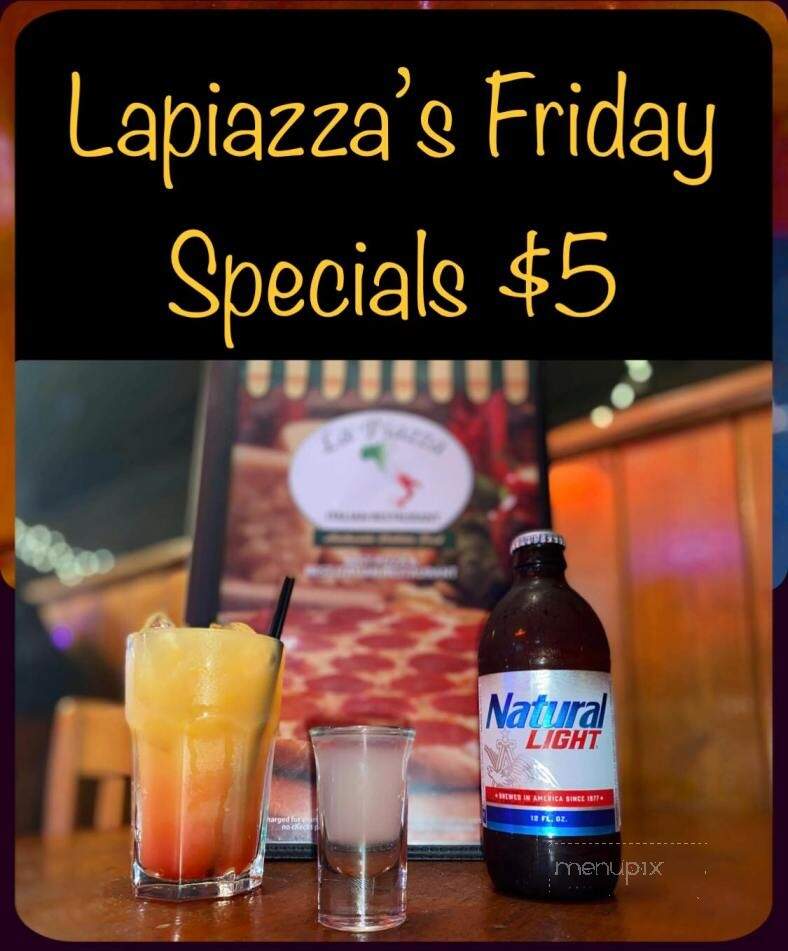 La Piazza Italian Restaurant & Bar - Roxboro, NC menu_pic