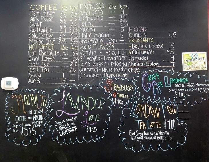 McLeod's Coffee House - Lexington, KY menu_pic