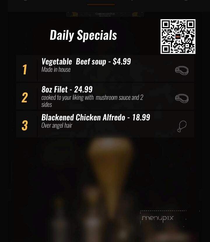 Crossroads Pub - Braintree, MA menu_pic