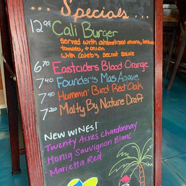 Bernie's Brother - Corolla, NC menu_pic