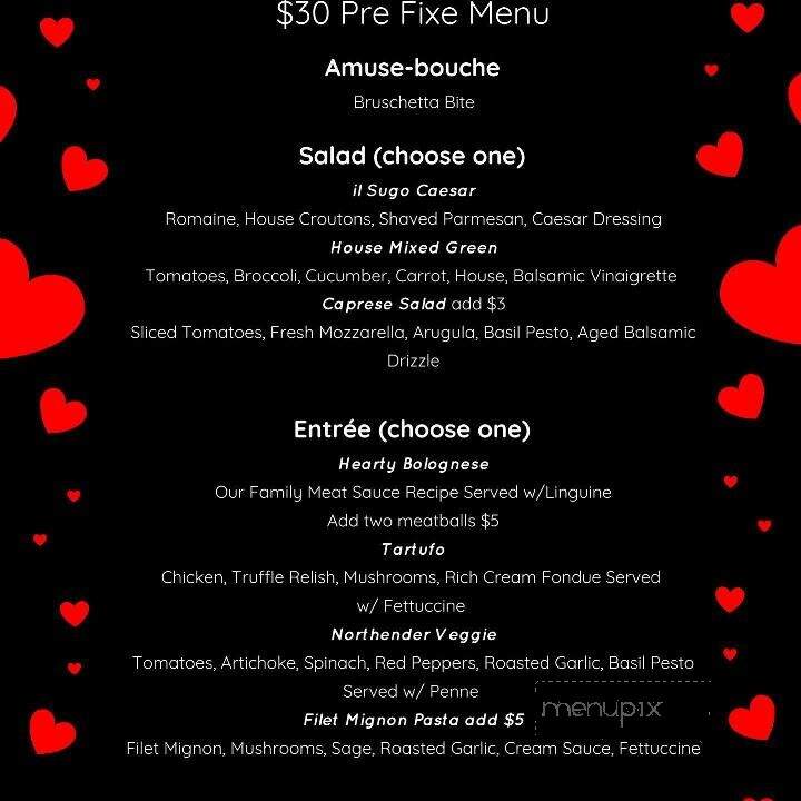 Il Sugo Italian Kitchen - Meridian, ID menu_pic