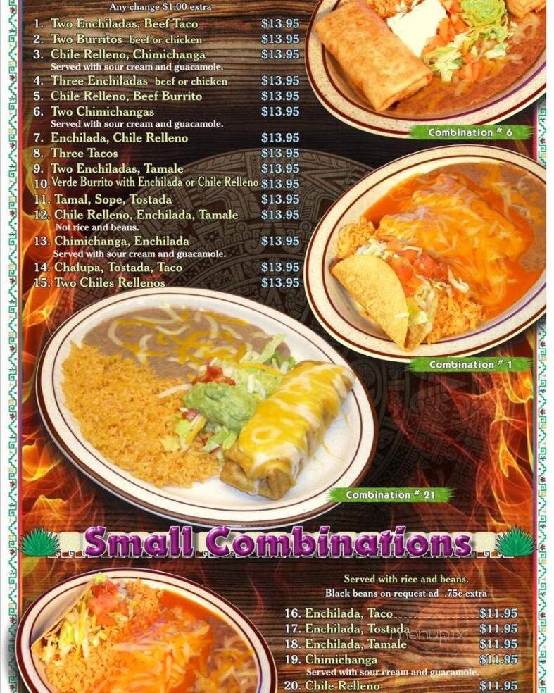 El Trio Loco - Gearhart, OR menu_pic