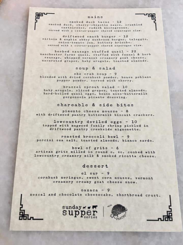 Sweatman's BBQ - Holly Hill, SC menu_pic
