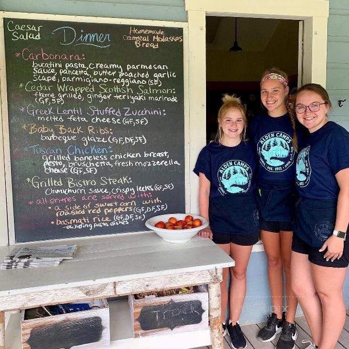 Alden Camps - Oakland, ME menu_pic