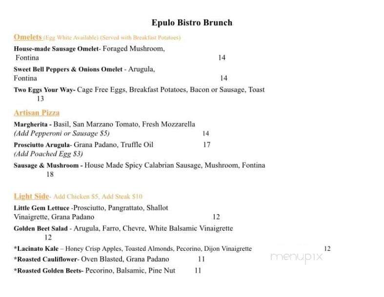 Epulo - Edmonds, WA menu_pic