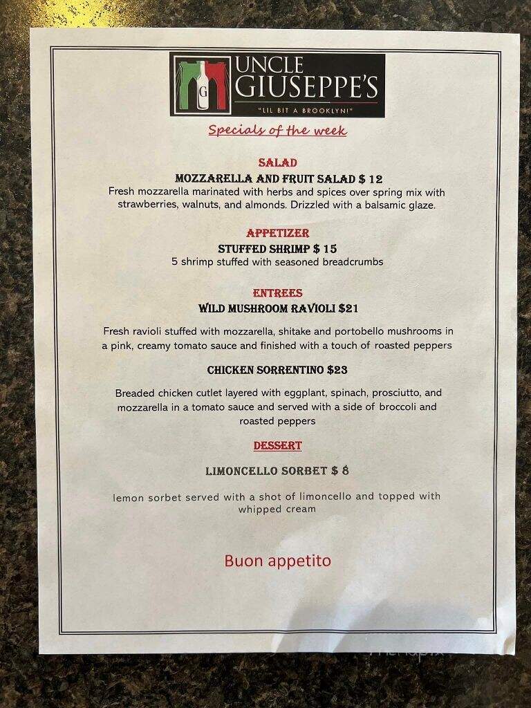 Lil Bit a Brooklyn - Stuart, FL menu_pic