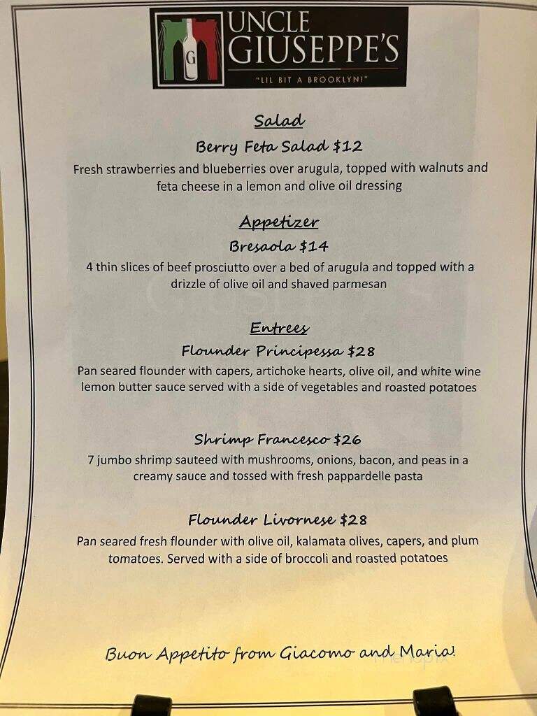 Lil Bit a Brooklyn - Stuart, FL menu_pic