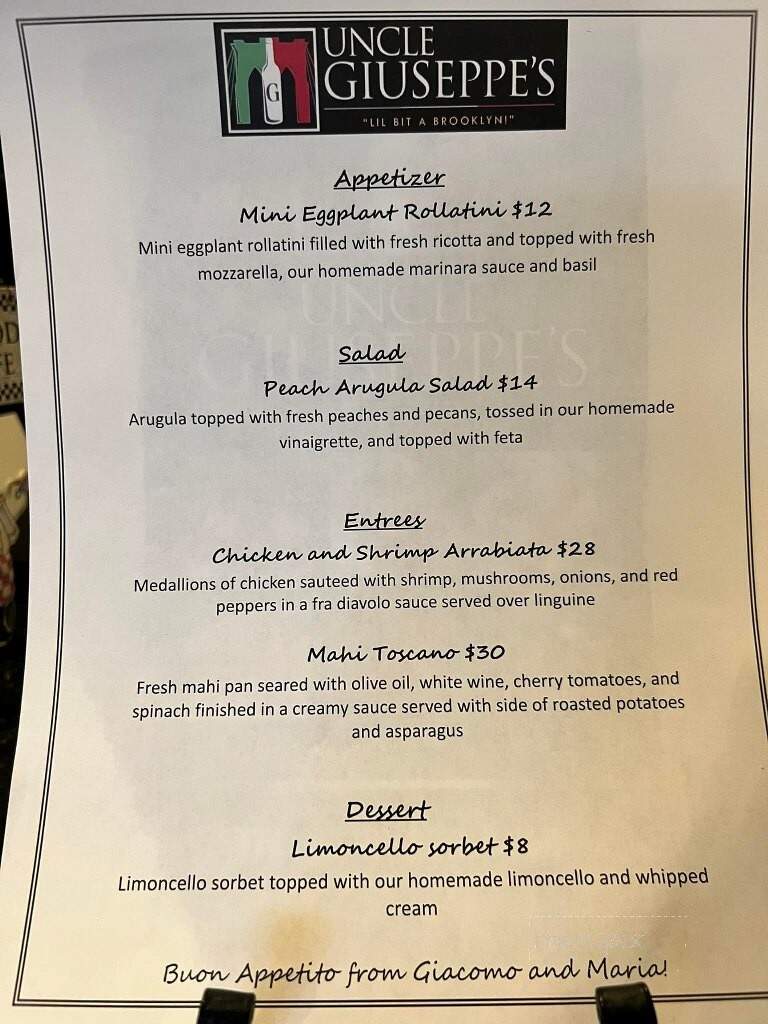 Lil Bit a Brooklyn - Stuart, FL menu_pic