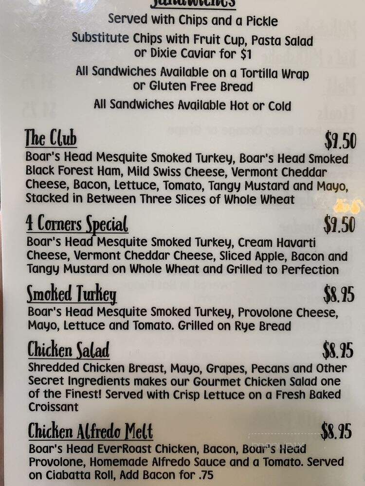 The Three Earred Rabbit - Trussville, AL menu_pic