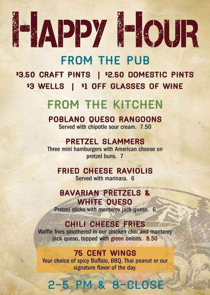 MacKenzie River Pizza, Grill & Pub - Kalispell, MT menu_pic
