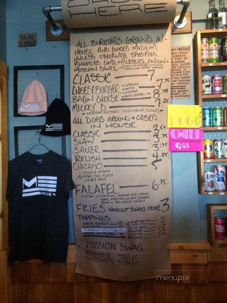 MISSION - Newport, RI menu_pic
