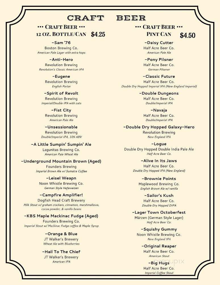 The Greathouse Of Pizza - Casey, IL menu_pic