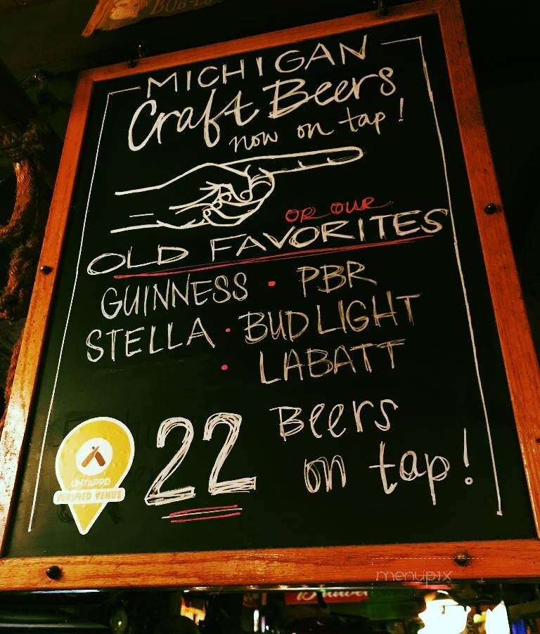 Mitchell Street Pub - Petoskey, MI menu_pic